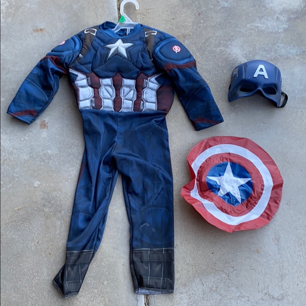 Captain America costume for kids